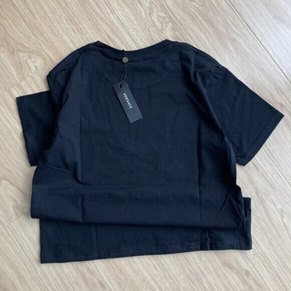Authentic New Versace short sleeved t-shirt Black Size M L XL - Picture 6 of 6